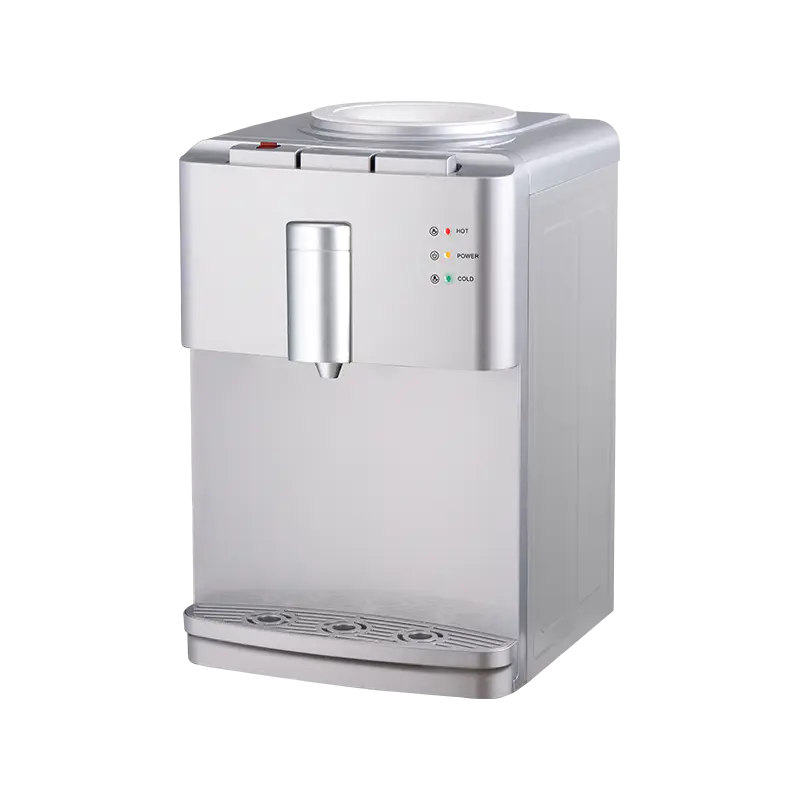 YR-2507T/YLR-2507T ตู้กดน้ำตั้งโต๊ะแบบแช่เย็นสีเงิน YR-2507T/YLR-2507T ตู้กดน้ำตั้งโต๊ะแบบแช่เย็นสีเงิน