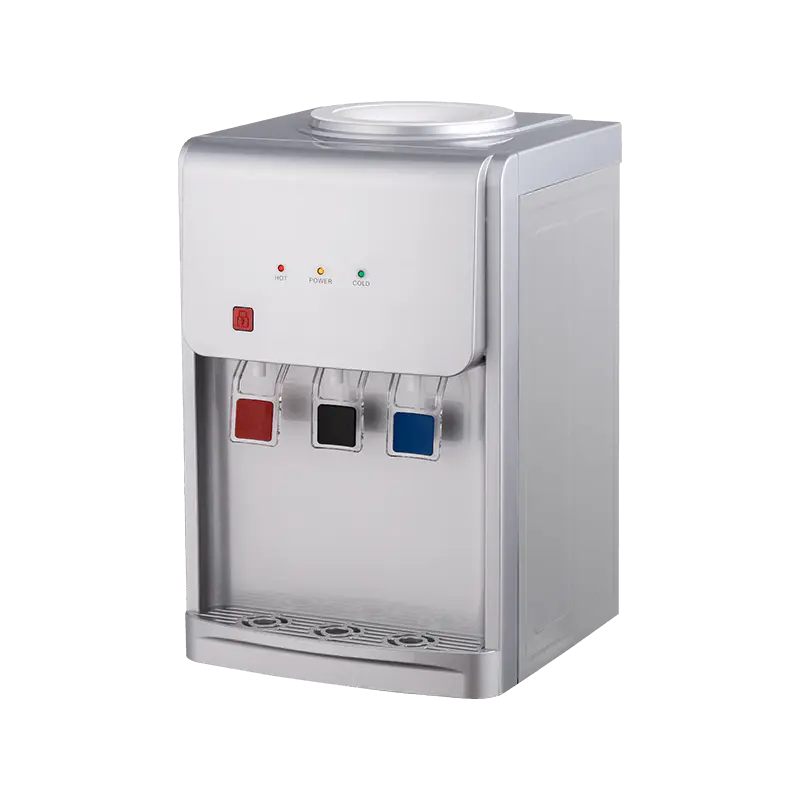YR-2506T/YLR-2506T ตู้กดน้ำตั้งโต๊ะ สีเงิน