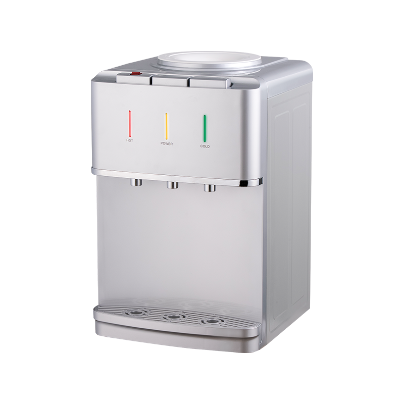 YR-2508T/YLR-2508T เครื่องทำน้ำร้อน-น้ำเย็นแบบตั้งโต๊ะ สีเงิน